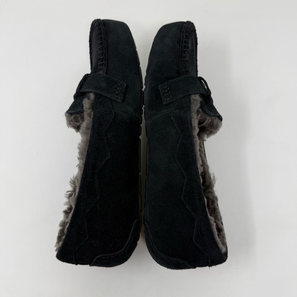 New UGG Women's Willow Moc Toe Loafer Black Sz 11 - Picture 10 of 13